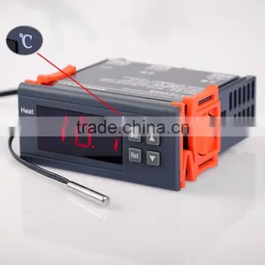 DC 24V 10A Digital Temperature Controller Aquarium Sensor Thermostat thumbnail-1