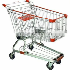 German Style Supermarket Metal Play Shopping Carts thumbnail-1