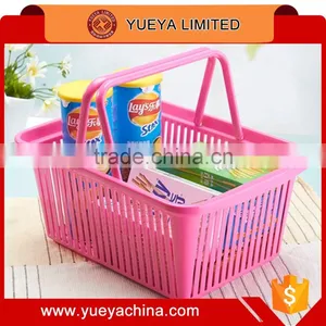 Portable Bathroom Storage Basket/kitchen Spice Bottle Dishes Storage Basket-red thumbnail-1