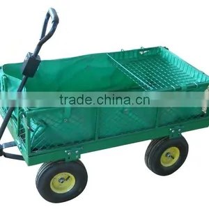 Hot Sale and High Quality Folding Beach Wagon Garden Tool Cart thumbnail-4