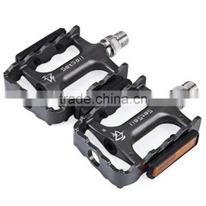 2Pcs SETSAIL 921 DU Bering Bike Pedals With Anti-skid Gear Frame Reflective Stripe Self-locking Pedals Bicycle Accessories Parts thumbnail-4