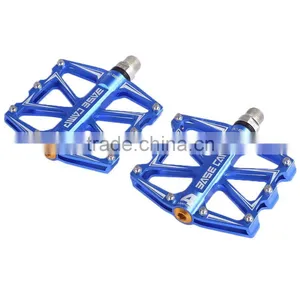 2PCS BC - 688 Mountain Bike Bicycle Pedal MTB Flat Pedals Aluminum Alloy 4 Ball Bearings Ultralight Bicycle Accessory Parts thumbnail-4