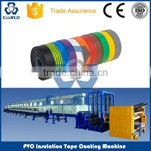 CE STANDARD HIGH QUALITY PVC ELECTRICAL TAPE PRODUCTION MACHINE thumbnail-1