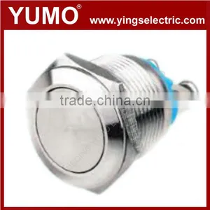 16mm Metal Push Button ABS16S-P1 Momentary IK67 Push Button thumbnail-1