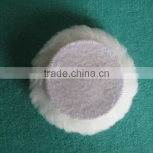 Lambskin Polishing Bonnet,wool Bonnet,wool Buffing Pad thumbnail-2