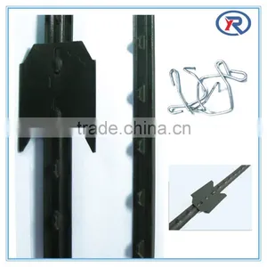 Cheap Barbed Wire Metal t Fence Post Price Metal t Post Metal t Fencing Post thumbnail-6