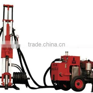 HFQ100 DTH Drilling Rig Portable Air & Hydraulic Drilling Rig thumbnail-1