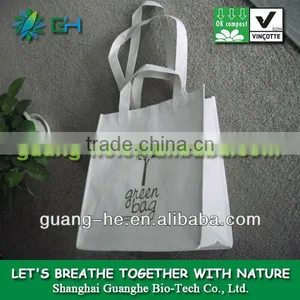 100% Compostable Biodegradable Polylactic Acid/polylactide/PLA Non-woven Bag and High Quality thumbnail-1