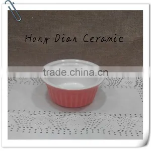 Ceramic Casserole Set,Deep Mixing Bowl With Solid Color, 3pcs Mixing Bowl Set, Round Bowl thumbnail-1