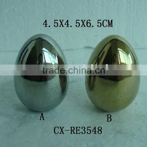 Handmade Ceramic Electroplated Egg thumbnail-1