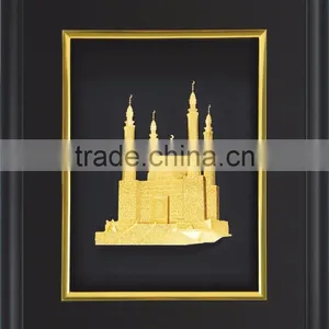 Gold Foil Buildings Photos Frame for Business Gift thumbnail-1