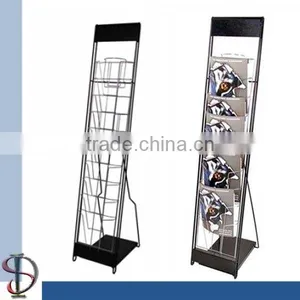 10 Magazines Floor Display Rack thumbnail-1