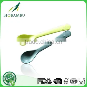 No Pollution Ecological Pretty Design Bamboo Fiber Spoon thumbnail-1