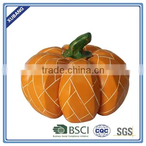 Pumpkin With Diamond Shaped POLY RESIN TABLE TOP thumbnail-1
