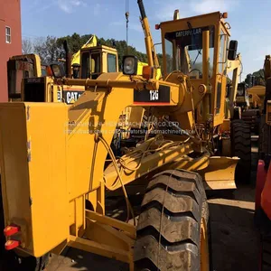 Продаётся использованный бульдозер-равнитель Caterpillar 12G с кондиционером thumbnail-1