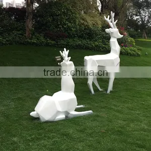 Fiberglass Garden Reindeer Mascot thumbnail-1