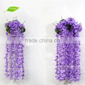 GNW FLV01 Hanging Wall Artificial Flower Vine Rattan Vine Plants Arches Decor Room thumbnail-1