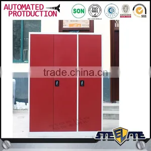 Henan Steelite 3 Door Metal Wardrobe Godrej Almirah Designs With Price thumbnail-3