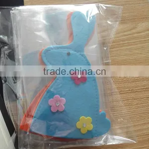 Wholesale High Quality Felt Easter Bag Bunny Decoration in Stock thumbnail-3