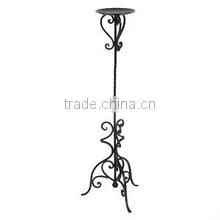 Fashionable Home Decoration Luky Metal Spherome Candle Holder thumbnail-3