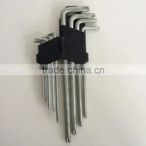 Factory Directly Galvanization 9PC Allen Wrench Hex Key Hand Tool Set thumbnail-2