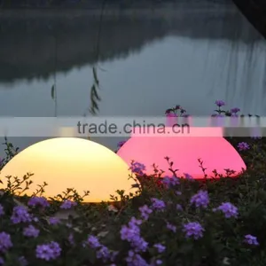 Popular Beautiful Rechargeable Half Round Shape Led Ball thumbnail-5