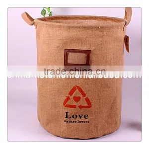 Zakka Waterproof Wholesale Manufacturer Green Jute and Include 3 Color Designs and Sizes 34*43 cm thumbnail-2