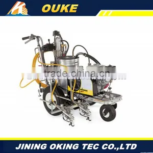 Professional Plastic Runway Making Machine,Hand-push Road Making Line Pre-marker Machine With Great Price thumbnail-1