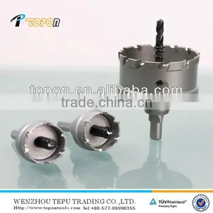 40CR Tungsten Carbide Tipped Hole Saw Tct Metal Hole Cutter For Cutting Stainless Steel thumbnail-1