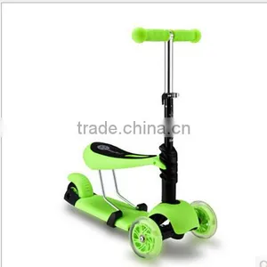 3 in 1 Function Child Scooter Kids Scooter With Optional Color Popular Cheap Scooter thumbnail-2