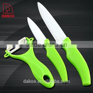 3"+Peeler Ultra Sharp Kitchen Ceramic Cutlery Knives Set With Gift Box Package thumbnail-1