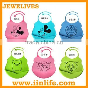 2014 New Design Wholesale Blank Baby Bibs,Silicone Baby Bibs thumbnail-1