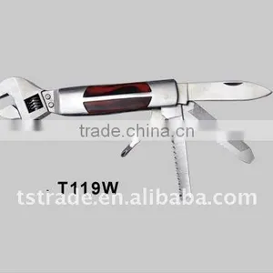 2011 Stainless Steel Multi Wrench/multi Tools,multi Functional Tools Pocket Tool T119W thumbnail-1
