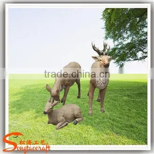 Manufacturing Latest Design of Stone Statue Artificial Fiberglass Statue Decorative Animal Statue thumbnail-4