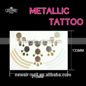 Metallic Body Temporary Tattoo Jewler Bulk Buy From China thumbnail-2