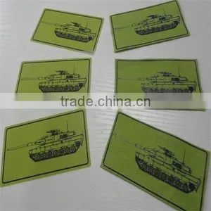 Wholesale Custom PVC Printed Heat Transfer Clothing Label thumbnail-2
