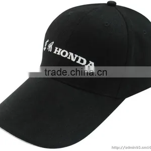 Black 100%cotton Snap Back Baseball Cap Trucker Cap thumbnail-1