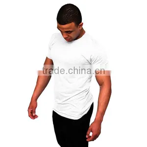 Mens Blank Fitness t Shirt Dri Fit Tri Blend Sport t Shirt thumbnail-4