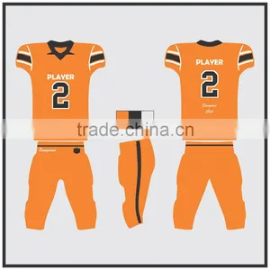 Sublimated American Football Uniforms Jersey | Quality Football Uniform | Multiple Colors | Free Samples thumbnail-5