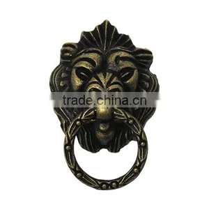 Antique Bronze Lion Jewelry Wooden Box Pull Handle Knobs Dresser Drawer For Cabinet Door thumbnail-1