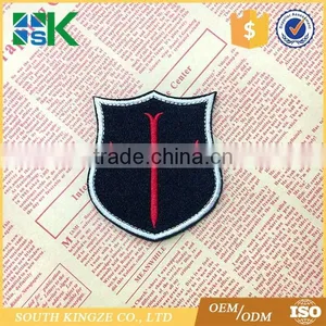 Black and White Red Temple Knight Cross Armband Embroidery Magic Stickers Outdoor Accessories Backpack Patches thumbnail-2