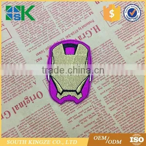 New Arrival Cartoon Applique Brain Chan Iron on Sew on Custom Embroidered Patch thumbnail-2