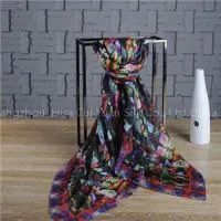Digital Printing Modal Cashmere Scarf thumbnail-1