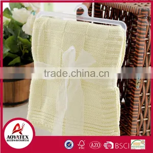 Super Soft Promotion Organic Cotton Swaddle Baby Blanket thumbnail-3