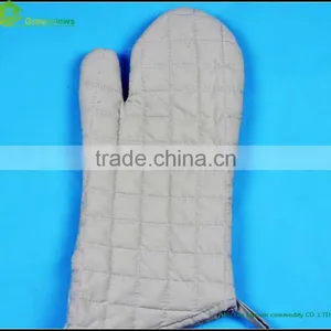 High Quality Extra Long Silicone Oven Mitts Heat Protective Glove With Cotton thumbnail-2