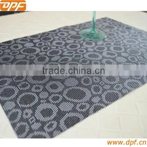 2014 PVC Printed Twill Grey Placemats thumbnail-1