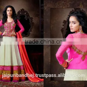 Indian Traditional Bollywood Wedding Bridal Designer Party Wear Salwar Suit thumbnail-1