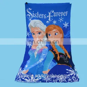 Large Size Custom Logo Sublimation Printed Microfiber Beach Towel for Traveling thumbnail-5