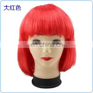 Purple Cosplay Cheap Bob Short Wigs FGW-0061 thumbnail-4