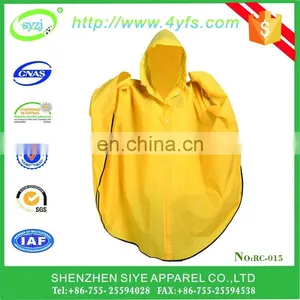OEM Waterproof Colorful Teenage Raincoat in China thumbnail-1